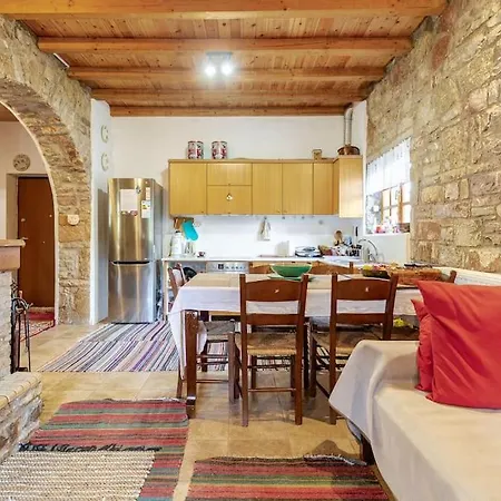 Stone Mountainhouse Near Kalavryta, North Peloponnese, Greece