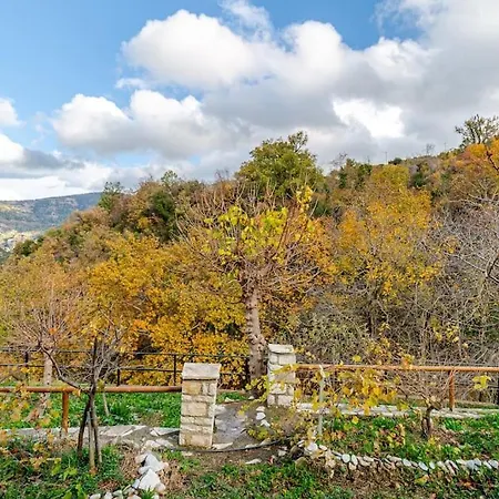 Stone Mountainhouse Near Kalavryta, North Peloponnese, Greece * Dhoumena