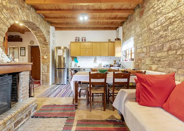 Stone Mountainhouse Near Kalavryta, North Peloponnese, Greece