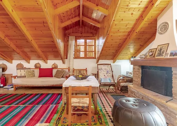 Stone Mountainhouse Near Kalavryta, North Peloponnese, Greece * Dhoumena