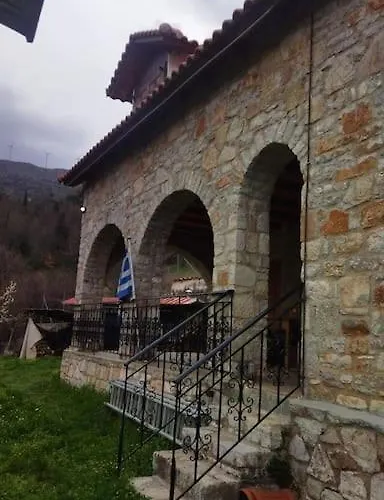 別荘 Stone Mountainhouse Near Kalavryta, North Peloponnese, Greece