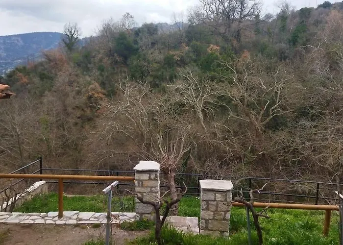 Stone Mountainhouse Near Kalavryta, North Peloponnese, Greece Nyaraló Dhoumena