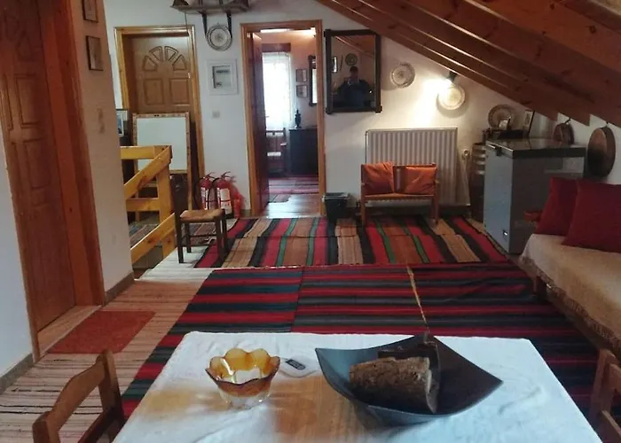 Stone Mountainhouse Near Kalavryta, North Peloponnese, Greece *