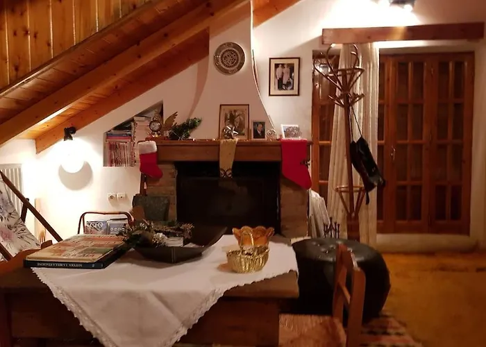 Nyaraló Stone Mountainhouse Near Kalavryta, North Peloponnese, Greece *