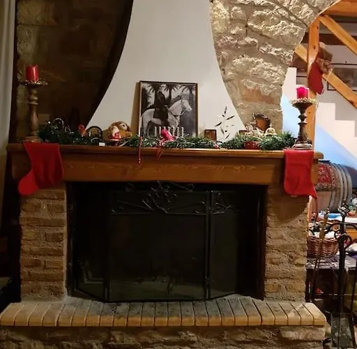 Stone Mountainhouse Near Kalavryta, North Peloponnese, Greece Nyaraló Dhoumena